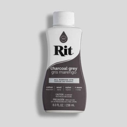 Màu nhuộm vải Rit Dye All Purpose 236ml - Charcoal Grey