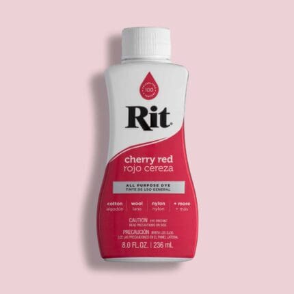 Màu nhuộm vải Rit Dye All Purpose 236ml - Cherry Red