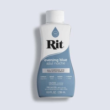 Màu nhuộm vải Rit Dye All Purpose 236ml - Evening Blue