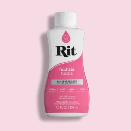 Màu nhuộm vải Rit Dye All Purpose 236ml - Fuchsia