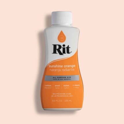Màu nhuộm vải Rit Dye All Purpose 236ml - Sunshine Orange