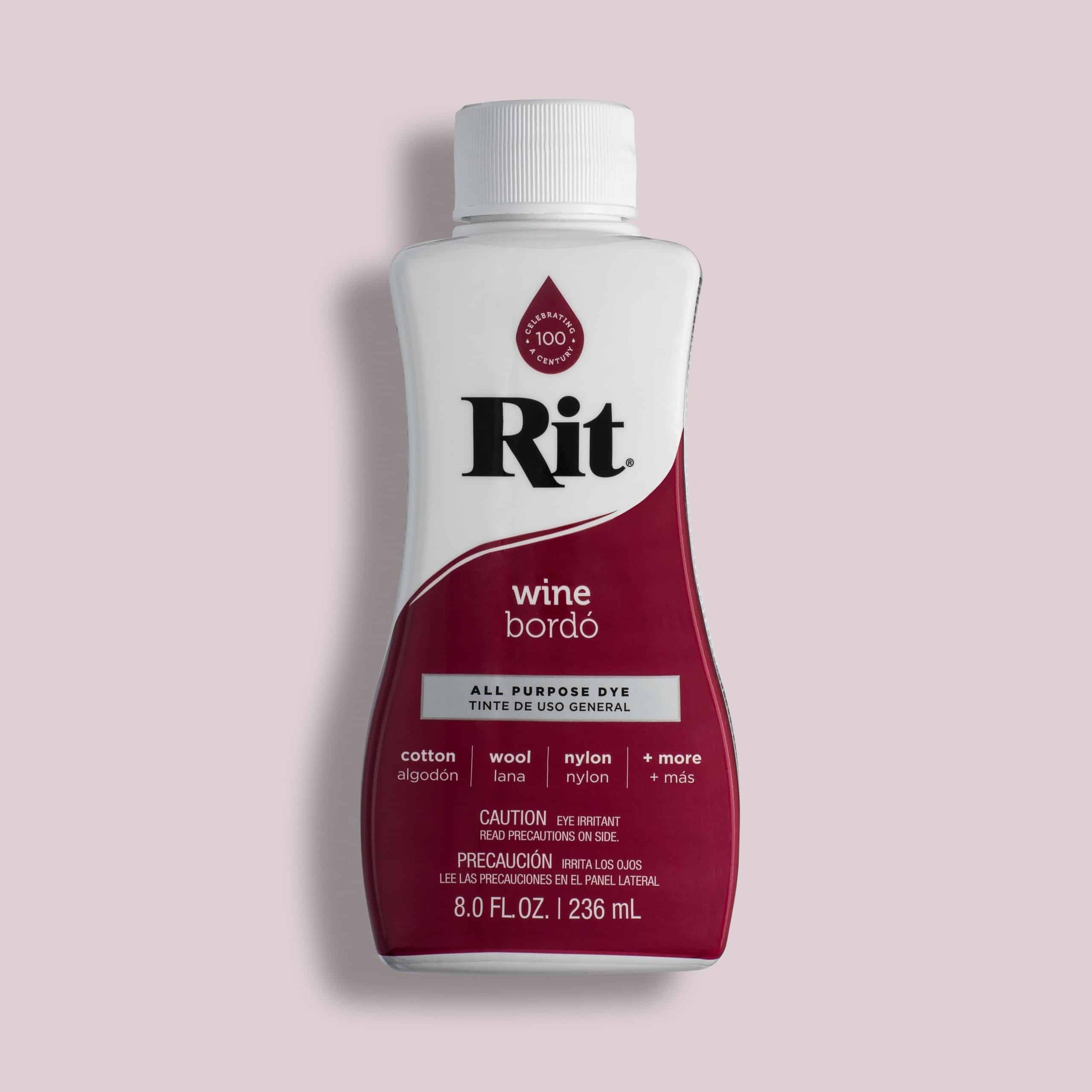 Màu Nhuộm Vải Rit Dye All Purpose 236ml Wine Màu Nhuộm Vải Rit Dye All Purpose 236ml Wine