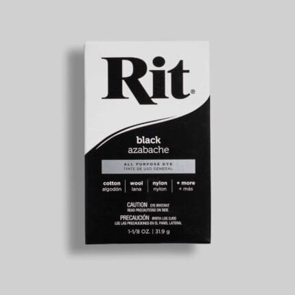 Màu nhuộm vải Rit Dye All Purpose Powder 31.9g - Black