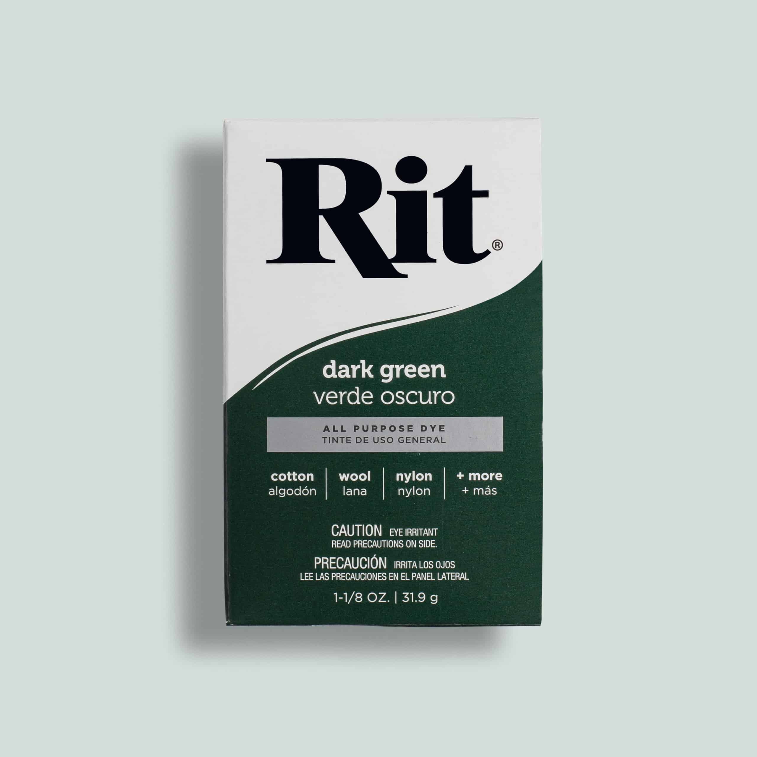 Màu Nhuộm Vải Rit Dye All Purpose Powder 31.9g Dark Green Màu nhuộm vải Rit Dye All Purpose Powder 31.9g - Dark Green
