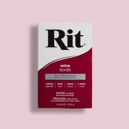 Màu Nhuộm Vải Rit Dye All Purpose Powder 31.9g Wine